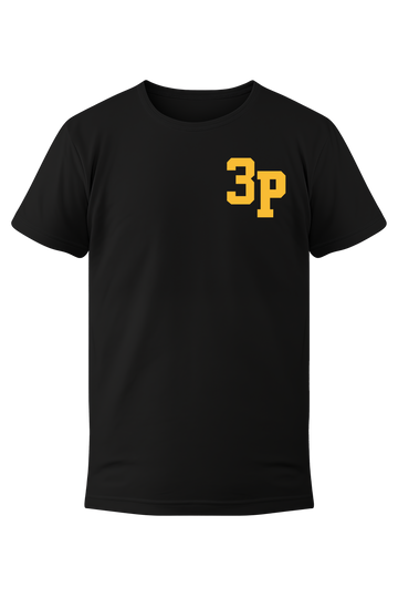 3p-Football-Shirt - schwarz