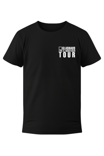 GLASHAUS-Live und akustisch-Tour-Shirt