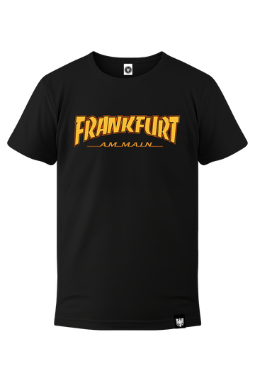 Frankfurt am Main-Skateshirt schwarz